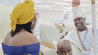 SSA TO THE PRESIDENT MOREMI OJODU VISITS THE OONI OF IFE'S PALACE