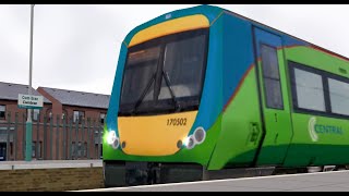 Class 170 departs Cwmbran (OpenBVE)