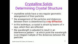 PPT on class 12 solid state.