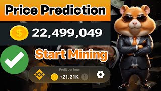 Price Prediction | hamster kombat | hamster combat | shorts #crypto #hamsterkombat #telegram