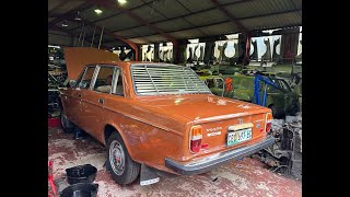 My 1972 Volvo 144s in for some TLC today.