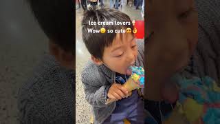 Ice cream lovers🍦wow 😮so cute 😍👌