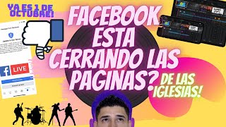 Facebook prohibe los "en vivos" de las iglesias por trasmitir sus alabanzas???