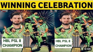 PSL Final 2023 | Lahore Qalandar Winning Moments Today | PSL 2023 Final | MS vs LQ Final