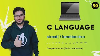 strcat function in C Language | C Tutorial in Hindi #30