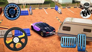 New car parking | Bugatti trailer car drive simulator | car simulation | car modiyfy game | Bugatti