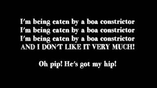 Boa Constrictor - lyrics