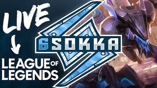 🔴 6Sokka Live - Silent Depression Stream! #platinum #leagueoflegends