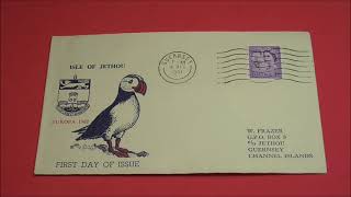 1961 Isle of Jethou First Day Cover #philately #stampcollecting