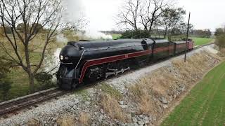 Norfolk and Western 611 At The Strasburg Railroad