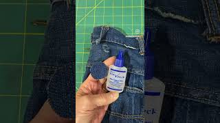 Cleaning and repair of a pair of vintage 50’s women’s Ranchcraft jeans.