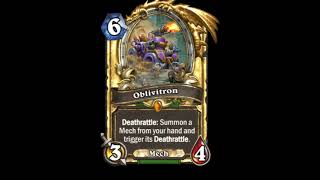 DEAD OR ALIVE - Oblivitron - Hearthstone