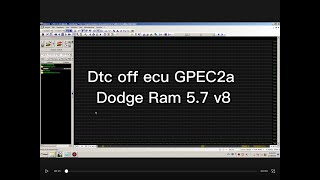 Como hacer DTC off ecu GPEC2a Ram 5.7 v8