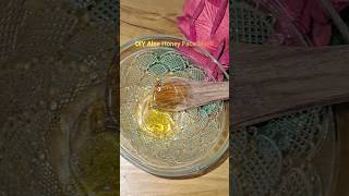 🍯DIY Aloe Honey Face Mask || PreParty 2 mints Face Mask🔥✨️ #prepartyfacemask #2 mints Face mask #DIY