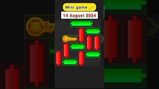 Hamster kombat mini game 14 August How to Unlock Hamster  Combat  Key🔑 #hamsterkombat​minigame