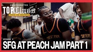 Bryce James & Strive For Greatness Team Make Title Push at Peach Jam Tournament | TOP CLASS HOOPS