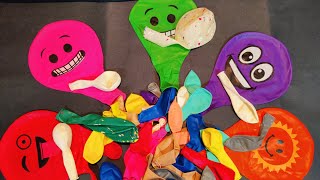 BIGG_FUN_POPPING_LOTS_OF_BALLOONS P-112!#112#satisfying#asmr#balloonboom#balloon#colour#fun