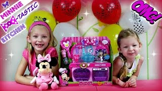 Minnie Bowtastic Kitchen Playset - Disney Junior * Minnie bakes with Shopkins *