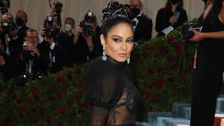 Vanessa Hudgens attends the Met Gala in New York (May 2, 2022)