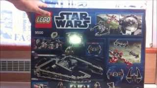 LEGO STAR WARS Sith Fury-class Interceptor 9500 review/unboxing