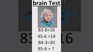 brain test only for genius 🤔🧐