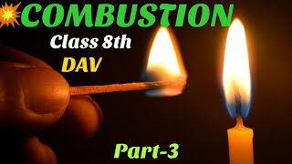 CBSE : Combustion : Science : Class 8th