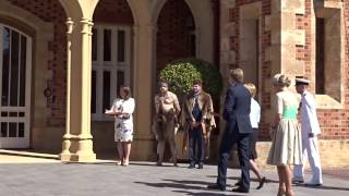 Dutch State Visit: Aboriginal welcome