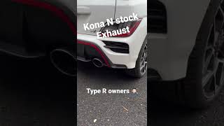 Hyundai Kona N exhaust 👍