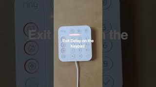 #homesecurity #siren #Ring Exit Delay on Base Station, Keypad and Echo Show!