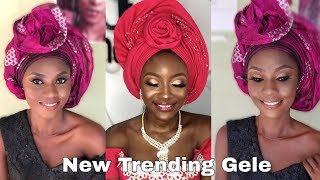 BEGINNERS/ HOW TO TIE INSTAGRAM TRENDING GELE | Ocube Glamour