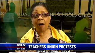 CTU leads picket ahead of Board of Education meeting