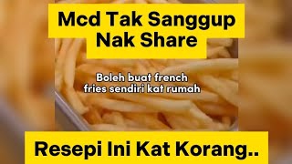 Kentang Goreng Crispy Ala Mcd