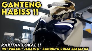 MOTOR PALING GANTENG SE-INDONESIA 🔥 SKUTIK CAMPURAN DUCATI, XMAX & LEXI⁉️ || motor murah indonesia