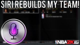 NBA 2K16 Rebuilding Challenge #13: THE SIRI CHALLENGE!