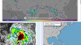 Live! Tracking Invest 98L! Flash Flooding likely for Texas!