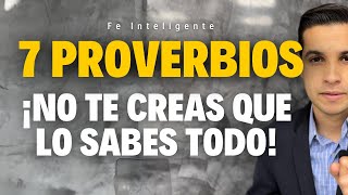 7 PROVERBIOS PARA MEJORAR TUS RELACIONES