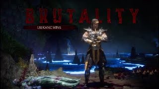 Mortal kombat 11 Nature's fury boss tower Solo Get chucked brutality finish