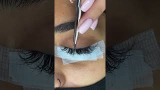 classic lash application. Credit: saiflashes