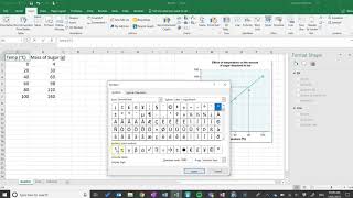 Drawing a Scatterplot in Excel - Part 1