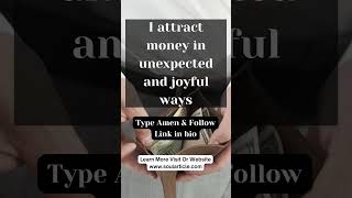 Manifesting Abundance Attracting Money with Joy and Surprise #lawofattraction #manifestation #shorts