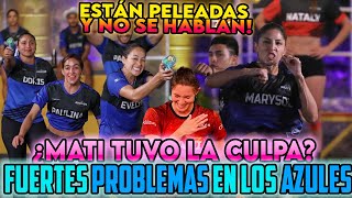 😱🚨FUERTES PROBLEMAS EN LOS AZULES👇👇Evelyn y Marysol están peleadas y no se hablan por culpa de Mati?