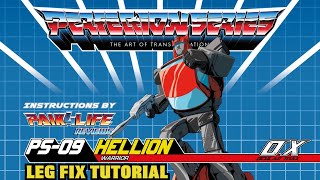 Ocular Max Hellion Leg Fix Tutorial