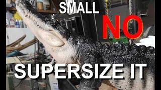 AMERICAN ALLIGATOR COME WATCH THE TRANSFORMATION #alligator #3dprinting #stlfile #stl #crocodile