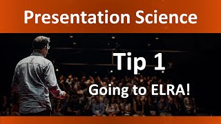 Presentation Science Tip 1