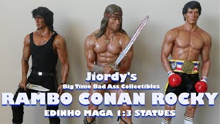 RAMBO CONAN ROCKY Statues Edinho Maga 1/3 Scale  LEGENDS STALLONE ARNOLD