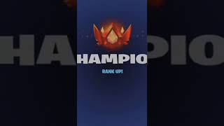 I HIT CHAMPION IN RANKED!!! #fortnite #shorts