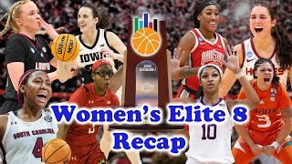 NCAA Women's Basketball Tournament: Elite Eight Recap