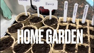 Starting My Garden Early This Year With Labels 🏷️ ( Home Gardening 🧑‍🌾 )