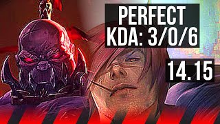 SION vs SETT (TOP) | 3/0/6 | EUW Diamond | 14.15