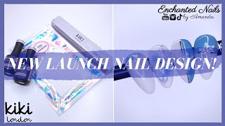 New Launch Nail Art Design 🎉 Kiki London Rubber Coloured Base Coat, Nail Files & Nail Art Stickers!